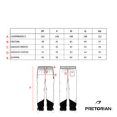 CALÇA PAPER TECHNO PRETO/VERDE MILITAR PRETORIAN